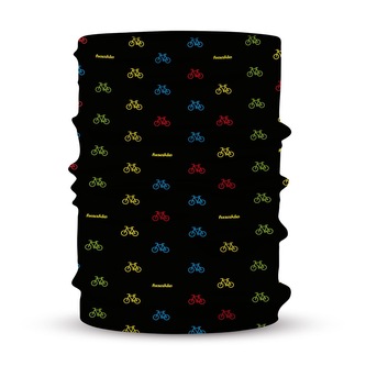 Šátek Fusakle Cyklista černý Černé M/L