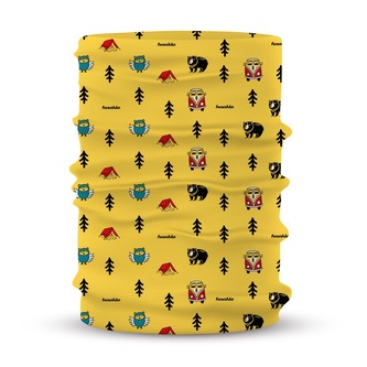 Šátek Fusakle Kemping Žluté S/M