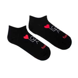 Kotníkové ponožky Frajeři Černé M (39-42)