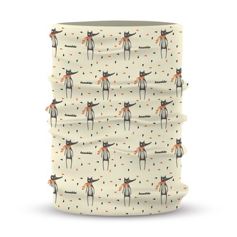 Šátek Fusakle Vlk tlouček Béžové M/L