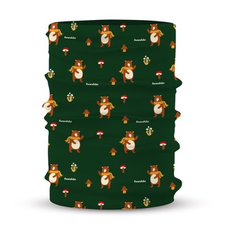 Šátek Fusakle Medvěd Zelené S/M