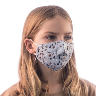 Rouška dětská Fusakle Lesosběr Modré