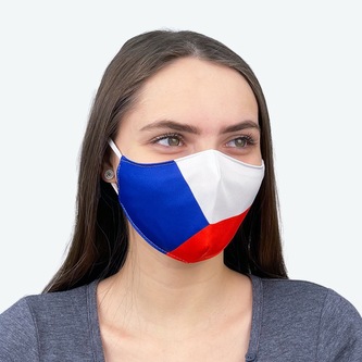 Rouška Fusakle Vlajka CZ Vícebarevné