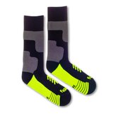 Ponožky Hike Neon Zelené S (35-38)