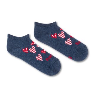 Kotníkové ponožky Rande Modré M (39-42)