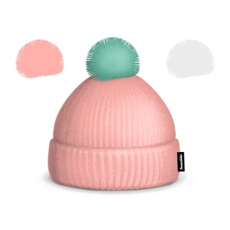 Čepice Cukrouš Růžové