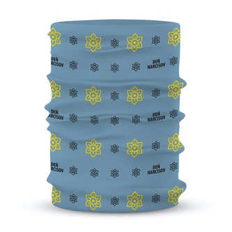 Šátek Fusakle Liga proti rakovině Nejvzácnejší sbírka modrá Modré M/L