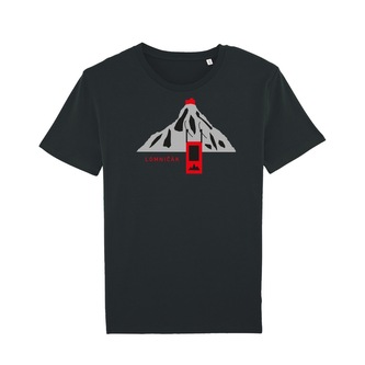 Tričko Lomničák černé Černé XL