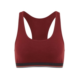 Podprsenka Fusakle dámská bordó Bavlna Bordové S