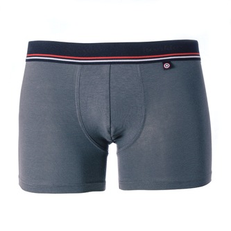 Boxerky Fusakle pánské dlouhé šedé Modal Šedé S