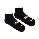 Kotníkové ponožky Fotbal Černé L (43-46)