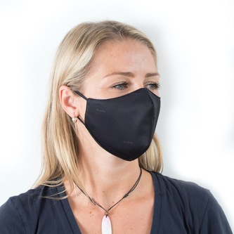 Rouška Fusakle Decenťák černý Černé