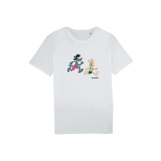 Dětské tričko No počkej bílé Bílé XL