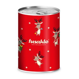 Konzerva Sobí Vánoce Červené