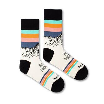 Ponožky Ráno na horách Béžové S (35-38)