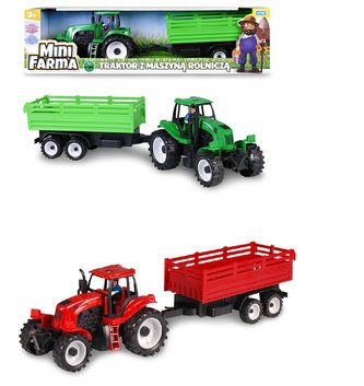 Mini Farma Traktor z przyczepą