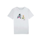 Dětské tričko No počkej bílé Bílé L