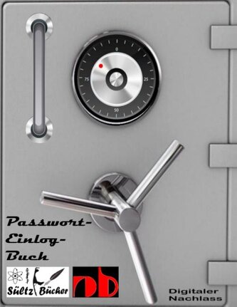 Passwort-Logbuch - Passwort Liste - digitaler Nachlass/Erbe - Erinnerungsbuch - Nachschlagebuch - Notizbuch - Einlogbuch - Inter