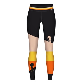 Legíny Na túře Oranžové L Legíny Na túře Oranžové L