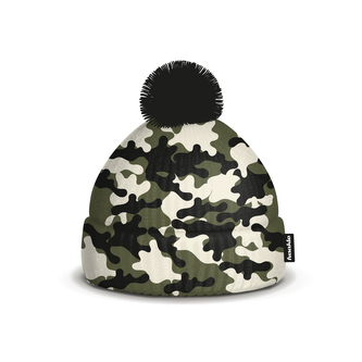 Dětská čepice Maskáč Černé