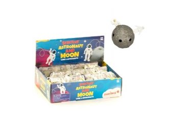 Astronauta i księżyc