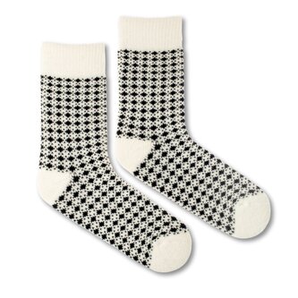 Vlněné ponožky Vlnáč Ovce bílá Bílé S (35-38)