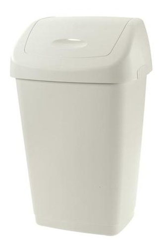 Odpadkový koš AURORA 15 l bílá