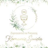 Zaproszenie Komunia (10szt)