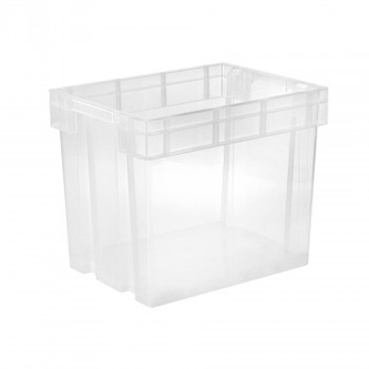 Box HEAVY DUTY 25L transparentní