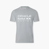 Red Bull Racing F1 volnočasové triko Core Mono šedé - XXL