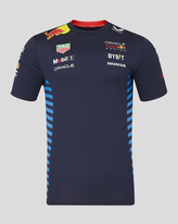 Týmové tričko Red Bull Racing F1 tmavě modré - L
