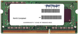 Patriot SO-DIMM 8GB DDR4-2400MHz CL17 Patriot SO-DIMM 8GB DDR4-2400MHz CL17