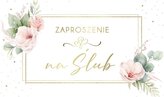 Zaproszenie Ślub (10szt)