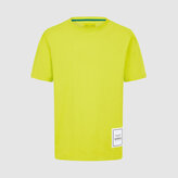 Aston Martin F1 Team volnočasové tričko LOGO světle žluté - XL