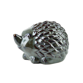 MAVE BLUE Figura jeż ceramiczny 10x8x7cm