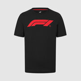 Volnočasové tričko Formule 1 černé - Puma - L