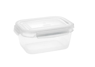 Dóza na potraviny obdélník FRESH LOCK 1,4L transparentní
