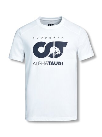 Scuderia Alpha Tauri F1 volnočasové triko bílé