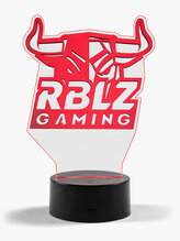Red Bull Leipzig LED světlo RBLZ Gaming