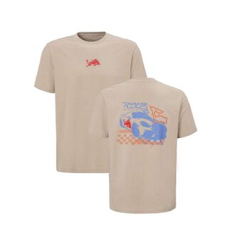 Volnočasové tričko Red Bull Ring RACE s motivem Porsche - XXL