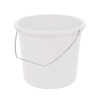 Vědro COVER LINE 5 l bílá