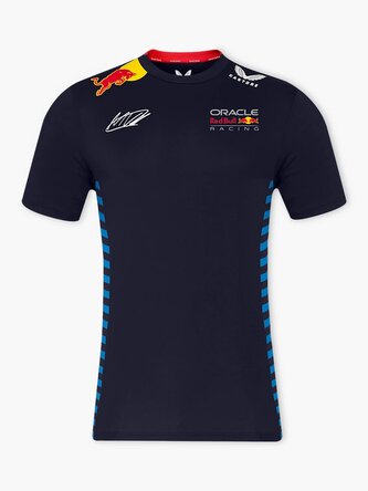 Týmové tričko Max Verstappen - Red Bull Racing F1 tmavě modré - S