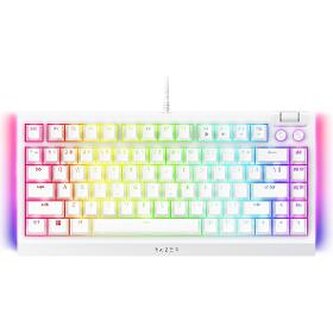 Herní klávesnice RAZER BlackWidow V4 75% US White