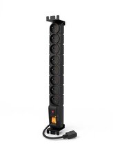 Acar 19" napájecí panel ACAR S8/3m 8x230V-3m IEC320 C14