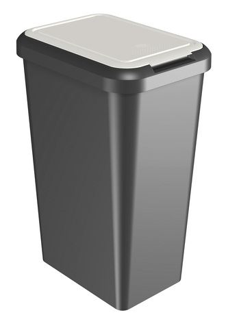 Odpadkový koš TOUCH&LIFT 45 l bílá/černá