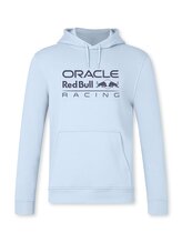 Volnočasová mikina s kapucí Red Bull Racing F1 s logem ORBR světle modrá - XXXL