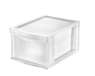Zásuvka COVER LINE HIGH 13,5L, transparent
