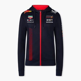 Red Bull Racing F1 dámská týmová mikina na zip s kapucí RBR - S