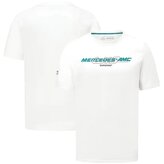 Mercedes AMG Petronas F1 triko W13 bílé - M