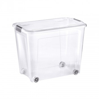 Úložný box COMBI s víkem 67 l transparentní